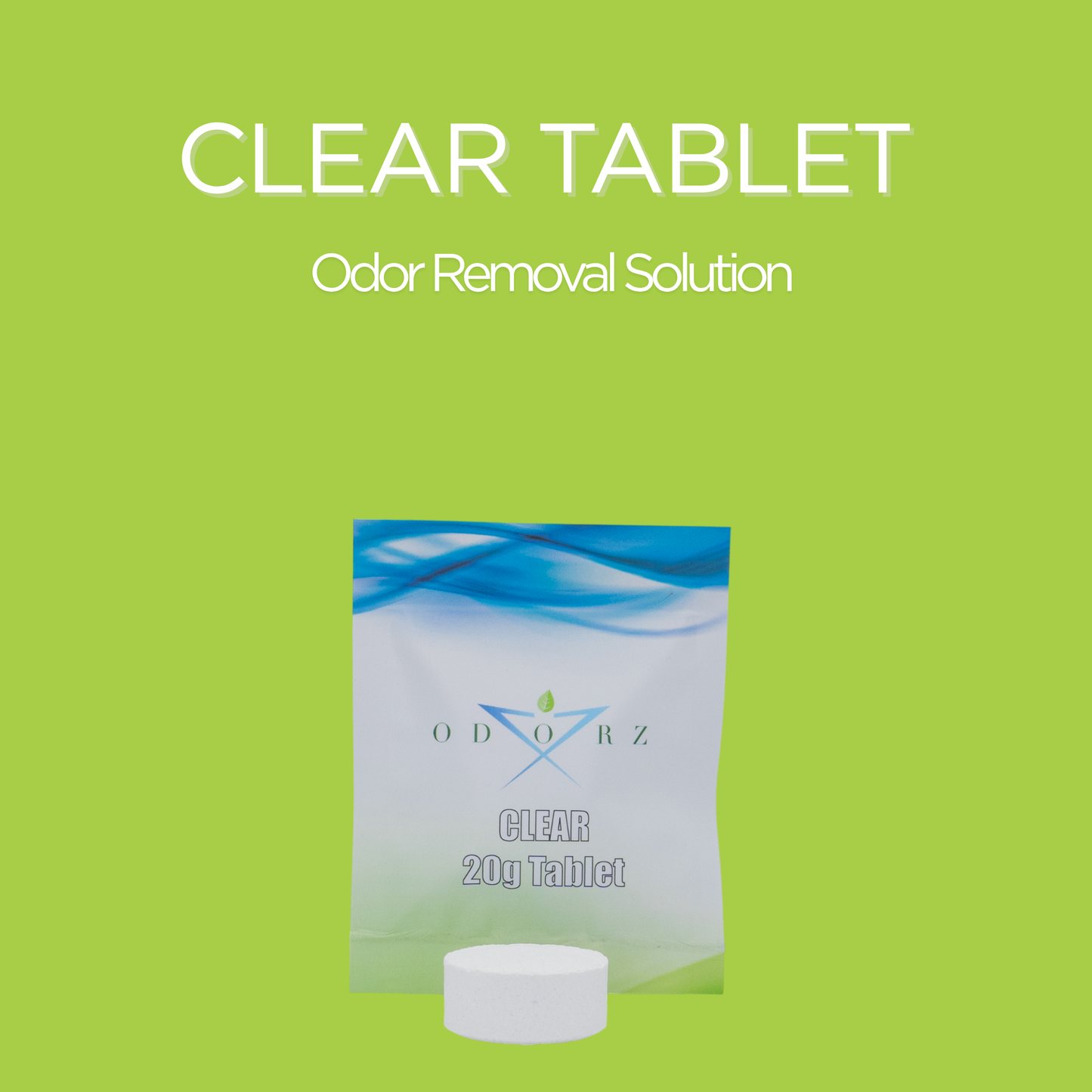 ODORZX Clear 20g Tablet