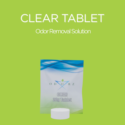 ODORZX Clear 20g Tablet